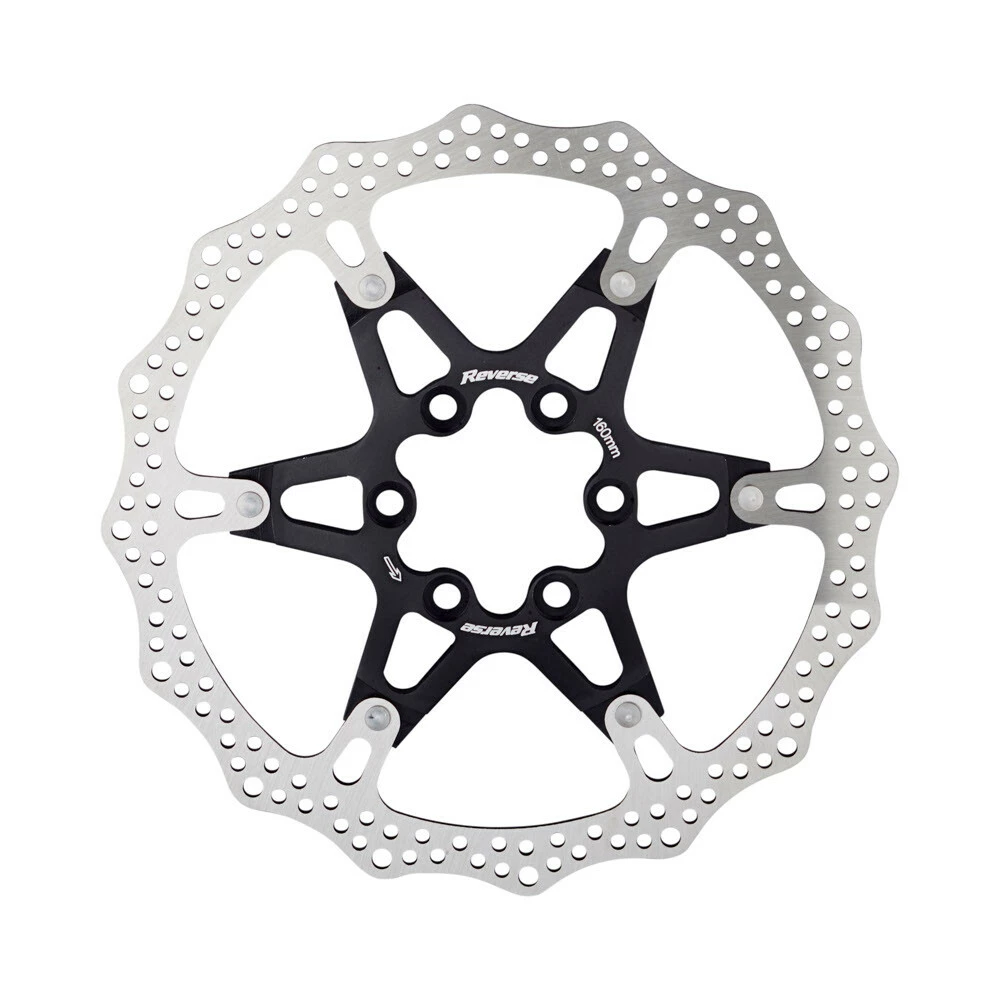 Reverse Bremseskive 6-bolt Aluminium/stål, Guld