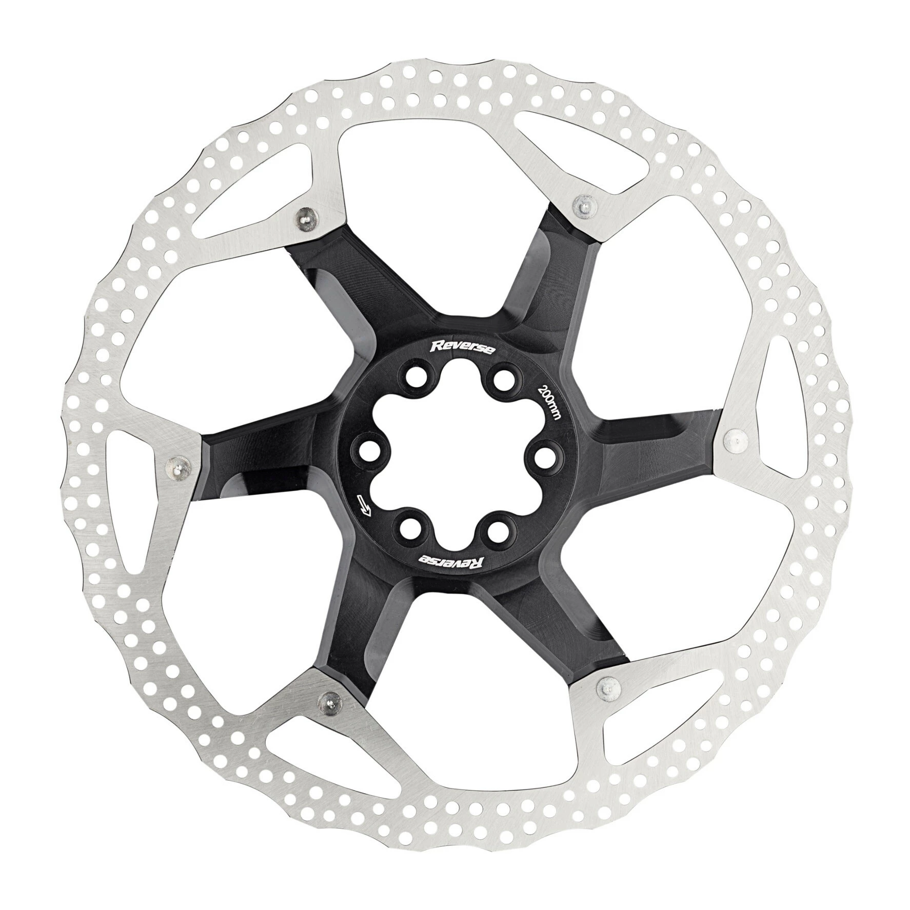 Reverse Bremseskive 6-bolt Aluminium/stål, Guld - Billede 3