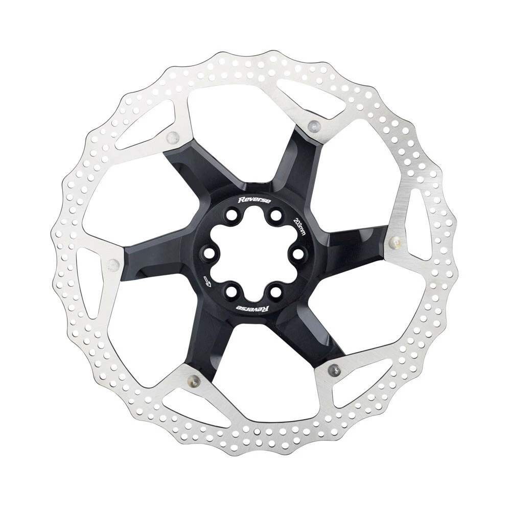 Reverse Bremseskive 6-bolt Aluminium/stål, Turkis - Billede 4