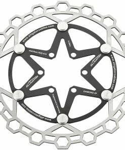 Alligator Diamond 2P Floating Bremseskive, Sølv