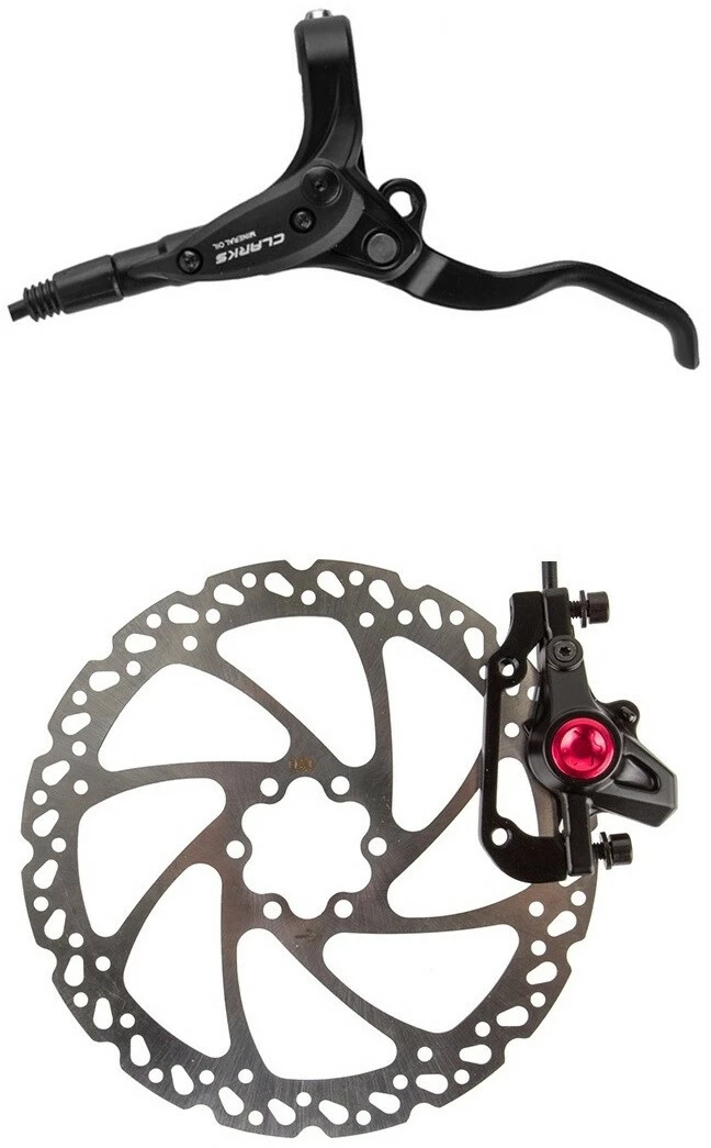 Clarks M2 Skivebremse IS Baghjul 160 Mm, Sort - Billede 3