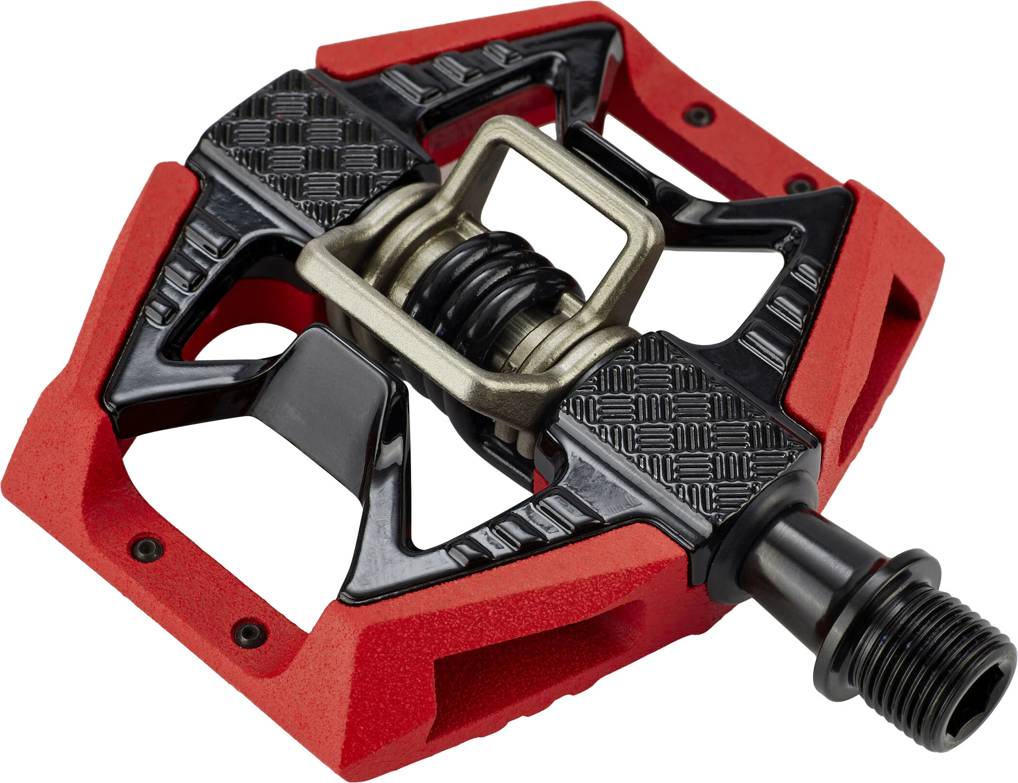 Crankbrothers Double Shot 3 Pedaler, Sort/rød - Billede 2