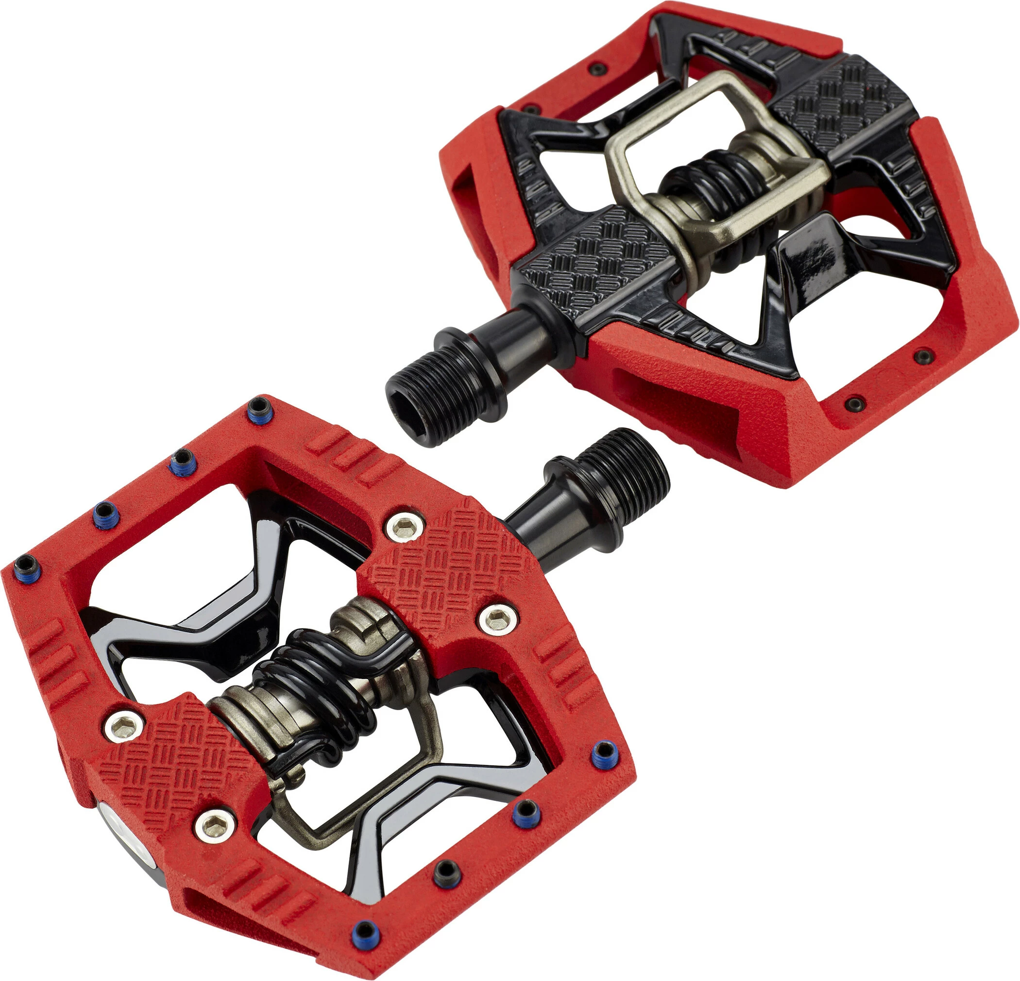 Crankbrothers Double Shot 3 Pedaler, Sort/rød - Billede 3