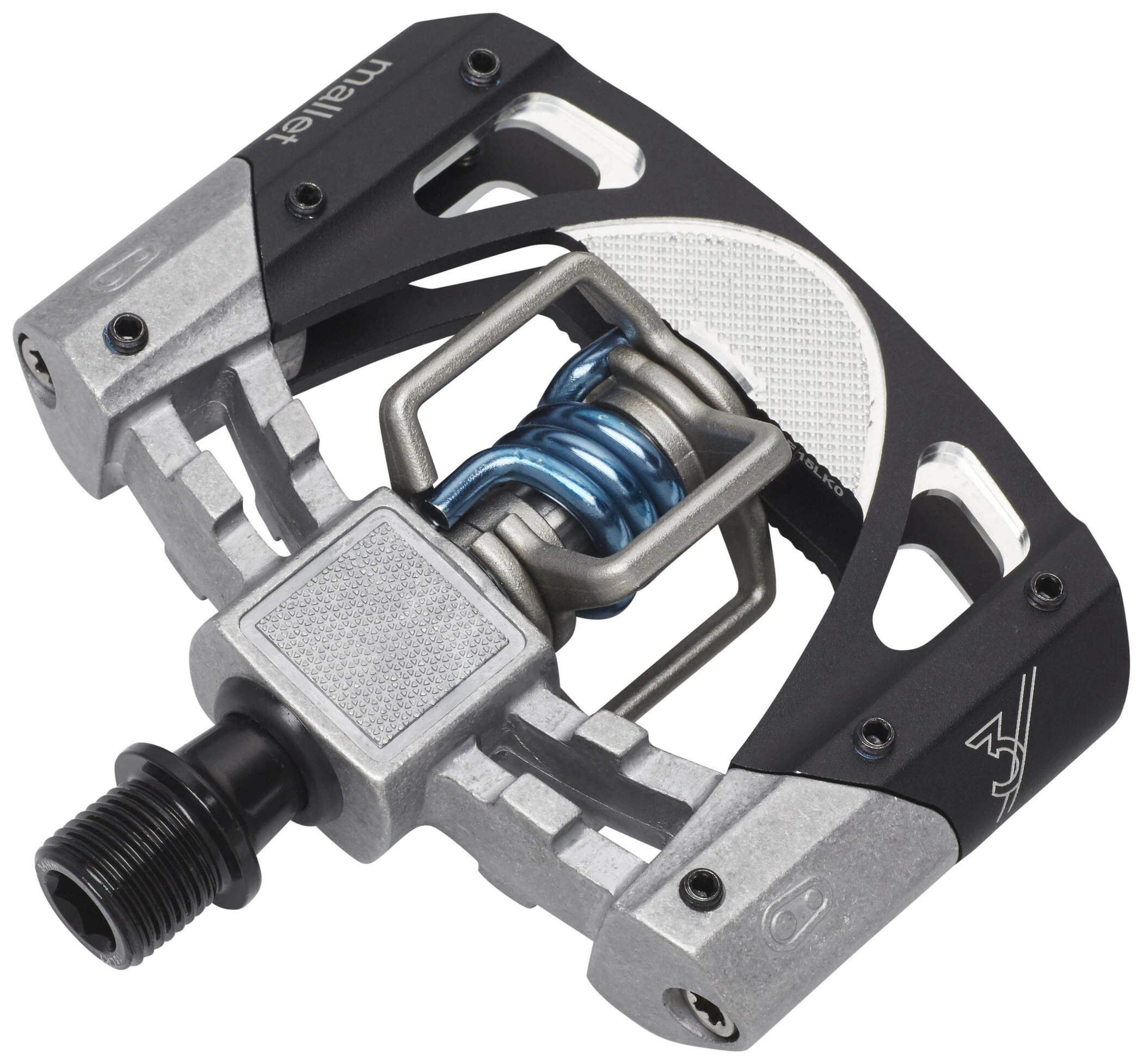 Crankbrothers Mallet 3 Pedaler, Sort/sølv