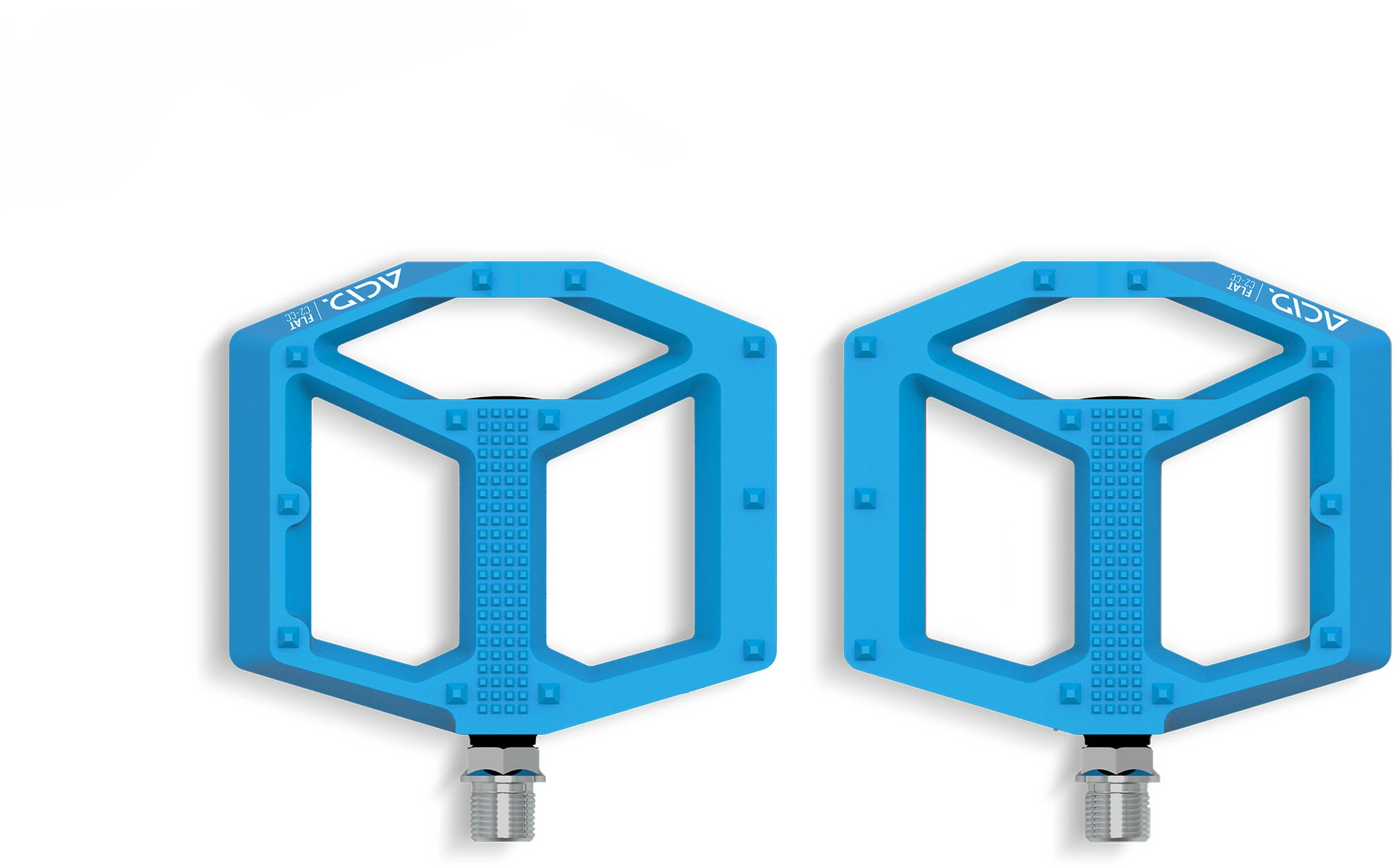 Cube-acid Cube ACID C2-CC Fladpedaler, Blå - Billede 3