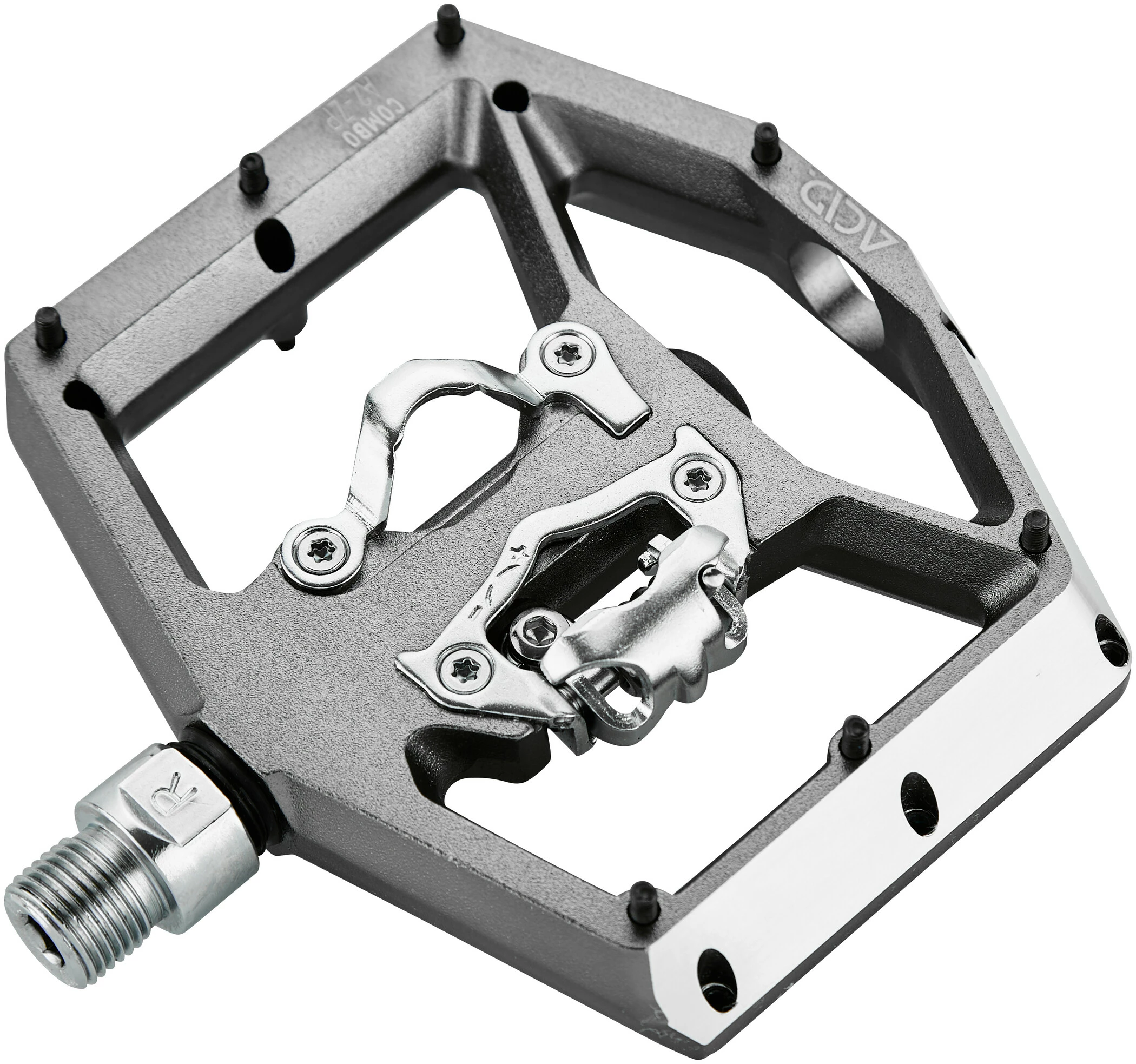 Cube-acid Cube ACID Combo A2-ZP X Actionteam Pedaler, Grå