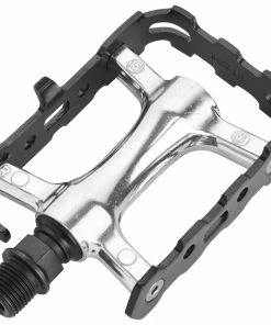 Cube RFR CMPT Standard Pedaler, Sort/sølv