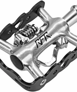 Cube RFR Standard & Klick Pedaler, Sølv/sort