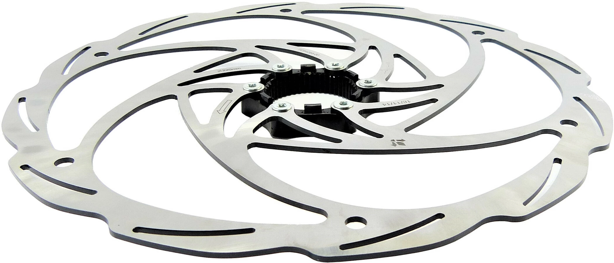 Formula Monolitic Bremseskive Centerlock, Sølv - Billede 2