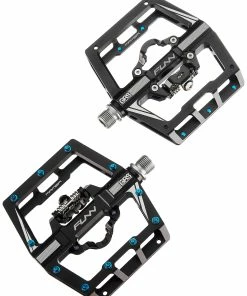 FUNN Mamba SS Pedaler Med One-side Clip/one-side Flat, Sort