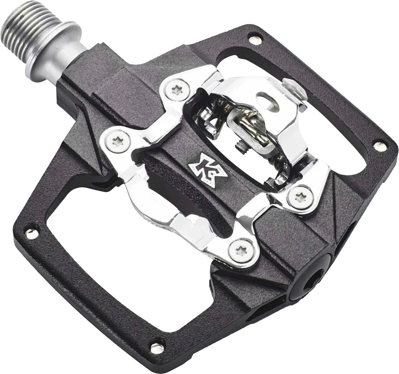 KCNC AM Trap Klikpedaler Dobbelt Side, Rød - Billede 3