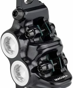 Magura MT5 ESTOP Bremsekaliper Inkl. Bremseklodser, Sort/sølv