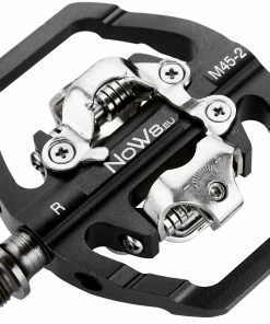 NOW8 Ligilo M45 Kombipedaler Dobbelt Side, Sort