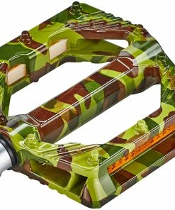 Red Cycling Products Light Platform Pedaler, Grøn/brun