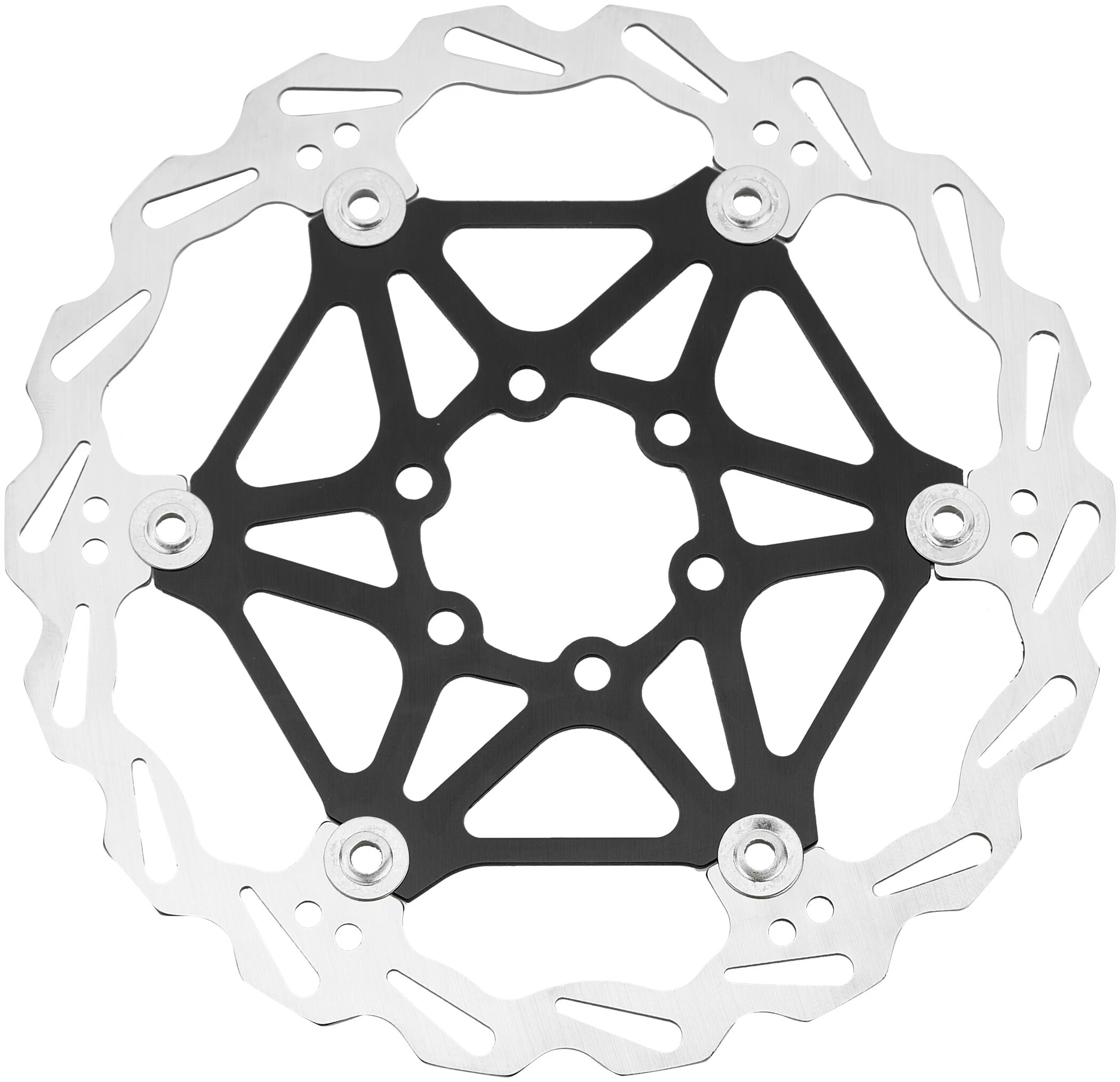 Red Cycling Products LR-6 Floating Bremseskive 6-bolt Ø160mm, Guld