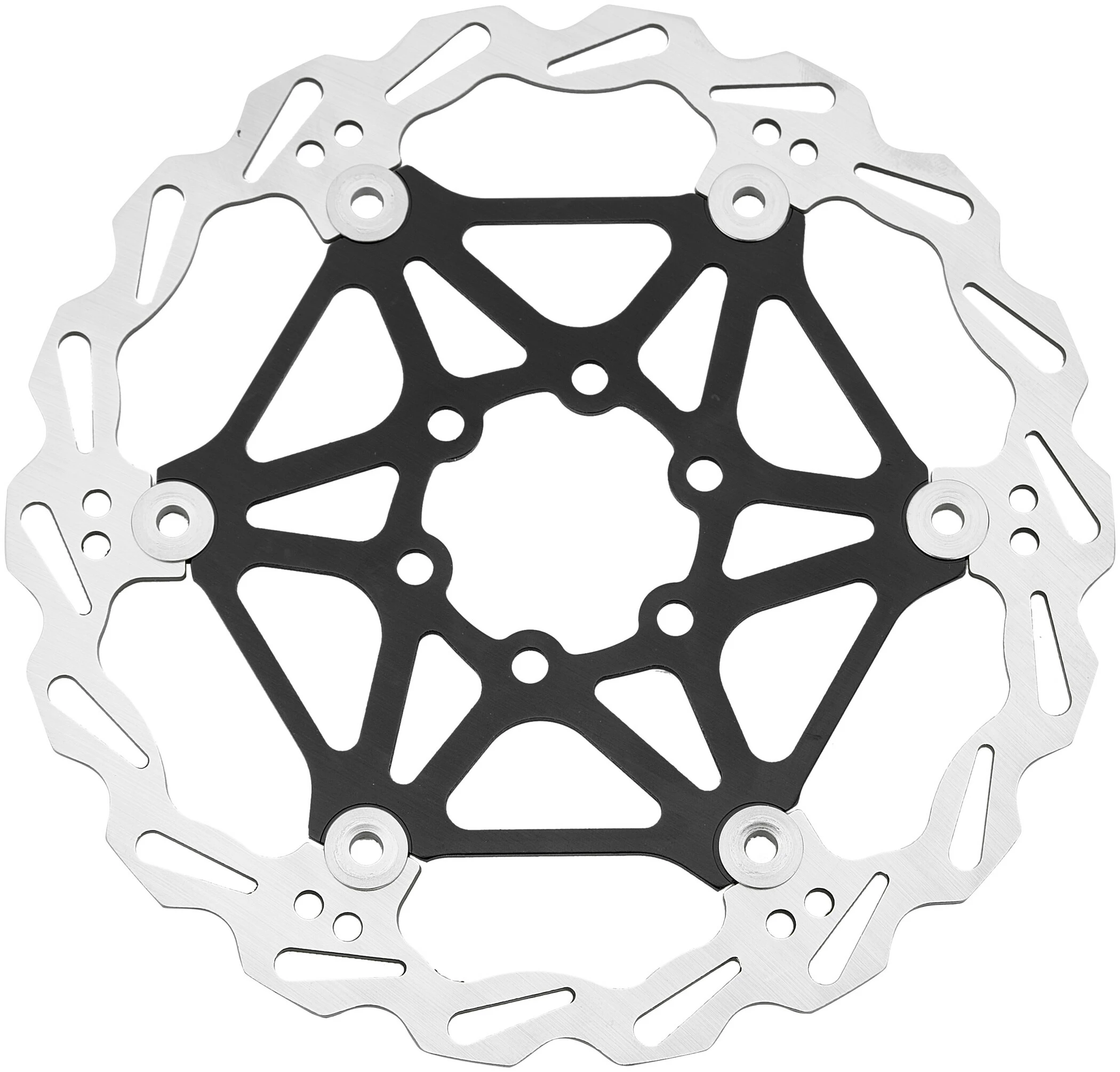 Red Cycling Products LR-6 Floating Bremseskive 6-bolt Ø160mm, Guld - Billede 2