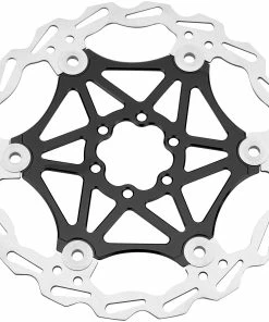 Red Cycling Products LR-6 Floating Bremseskive 6-bolt Ø180mm, Sort