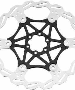 Red Cycling Products LR-6 Floating Bremseskive 6-bolt Ø203mm, Sort