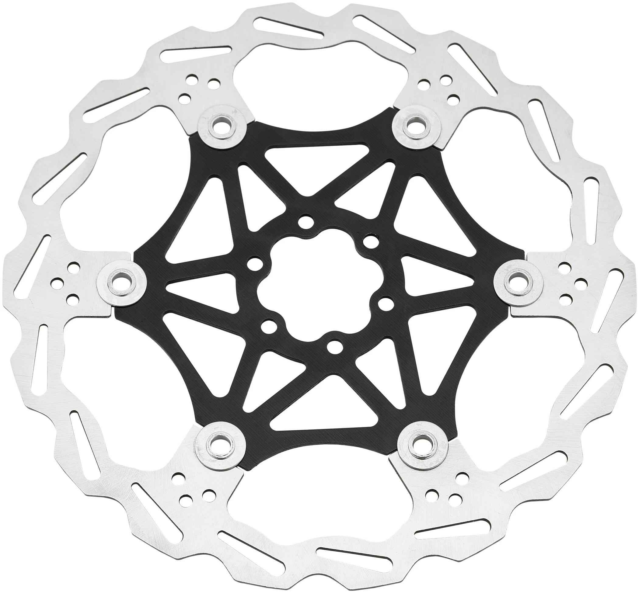 Red Cycling Products LR-6 Floating Bremseskive 6-bolt Ø203mm, Guld - Billede 2