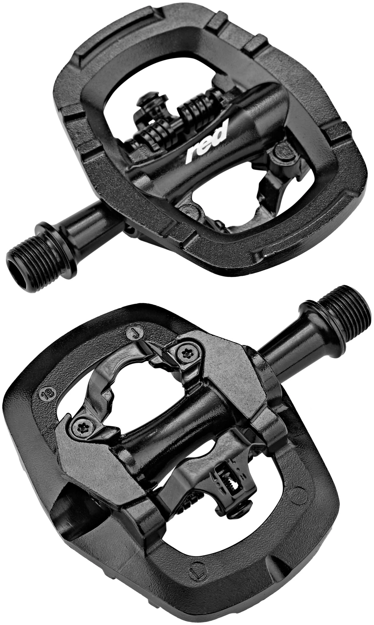 Red Cycling Products MTB Kombi Pedaler SPD, Sort - Billede 3