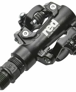 Red Cycling Products PRO Mountain System Pedaler, Sort