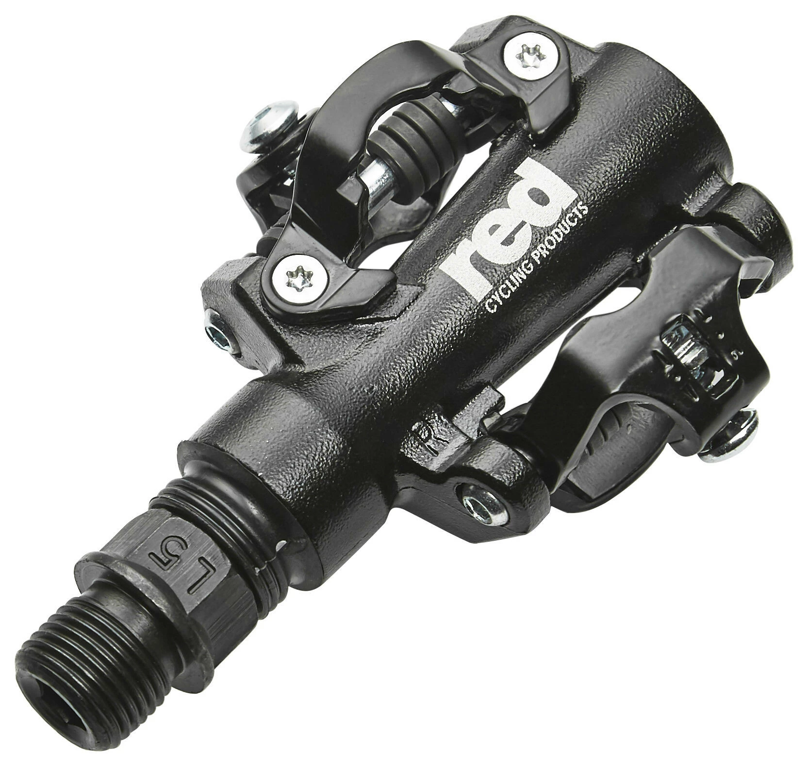 Red Cycling Products PRO Mountain System Pedaler, Sort