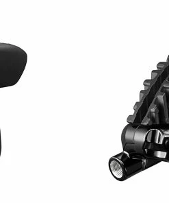 Shimano 105 ST-R7170L/BR-R7170 Sæt Med Skivebremser Forhjulsmontering, Sort