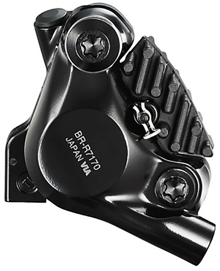 Shimano 105 ST-R7170L/BR-R7170 Sæt Med Skivebremser Baghjul Flatmount, Sort - Billede 6