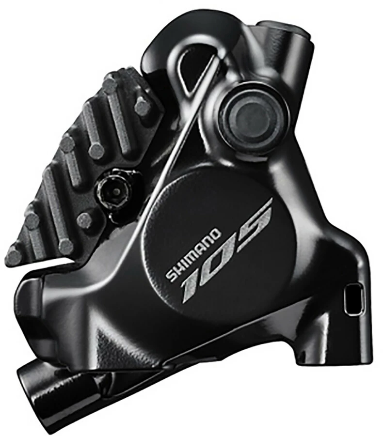 Shimano 105 ST-R7170L/BR-R7170 Sæt Med Skivebremser Baghjul Flatmount, Sort - Billede 7
