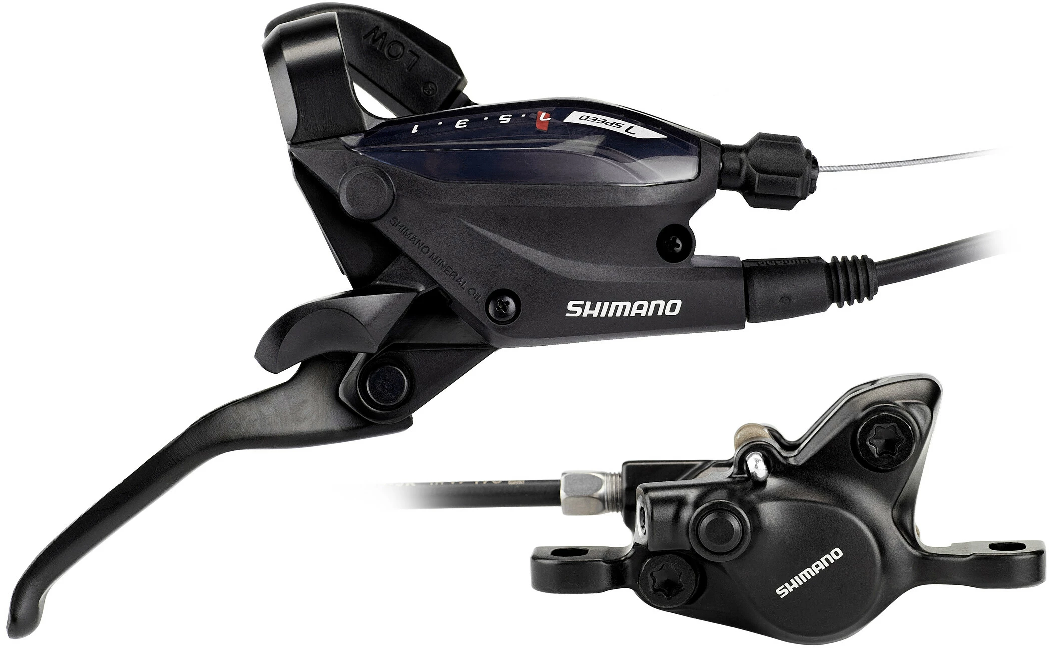 Shimano EF505/MT200 Skivebremse Bag