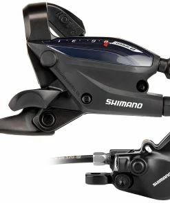 Shimano EF505/MT200 Skivebremse Baghjul 8-speed, Sort