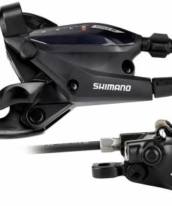 Shimano EF505/MT200 Skivebremse Baghjul 9-speed, Sort