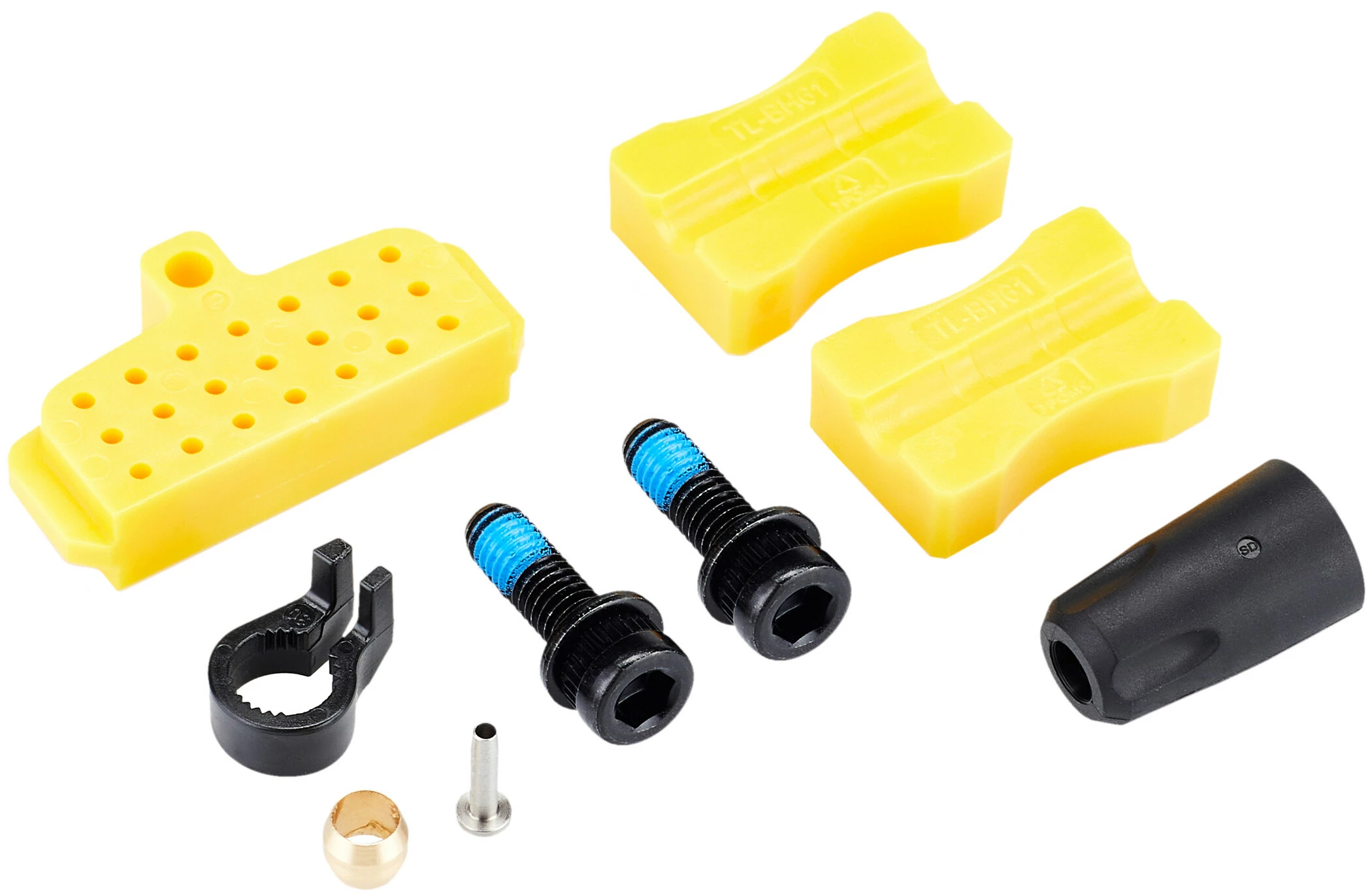 Shimano M4100/MT420 Skivebremse 4-stempler Bagpå - Billede 2