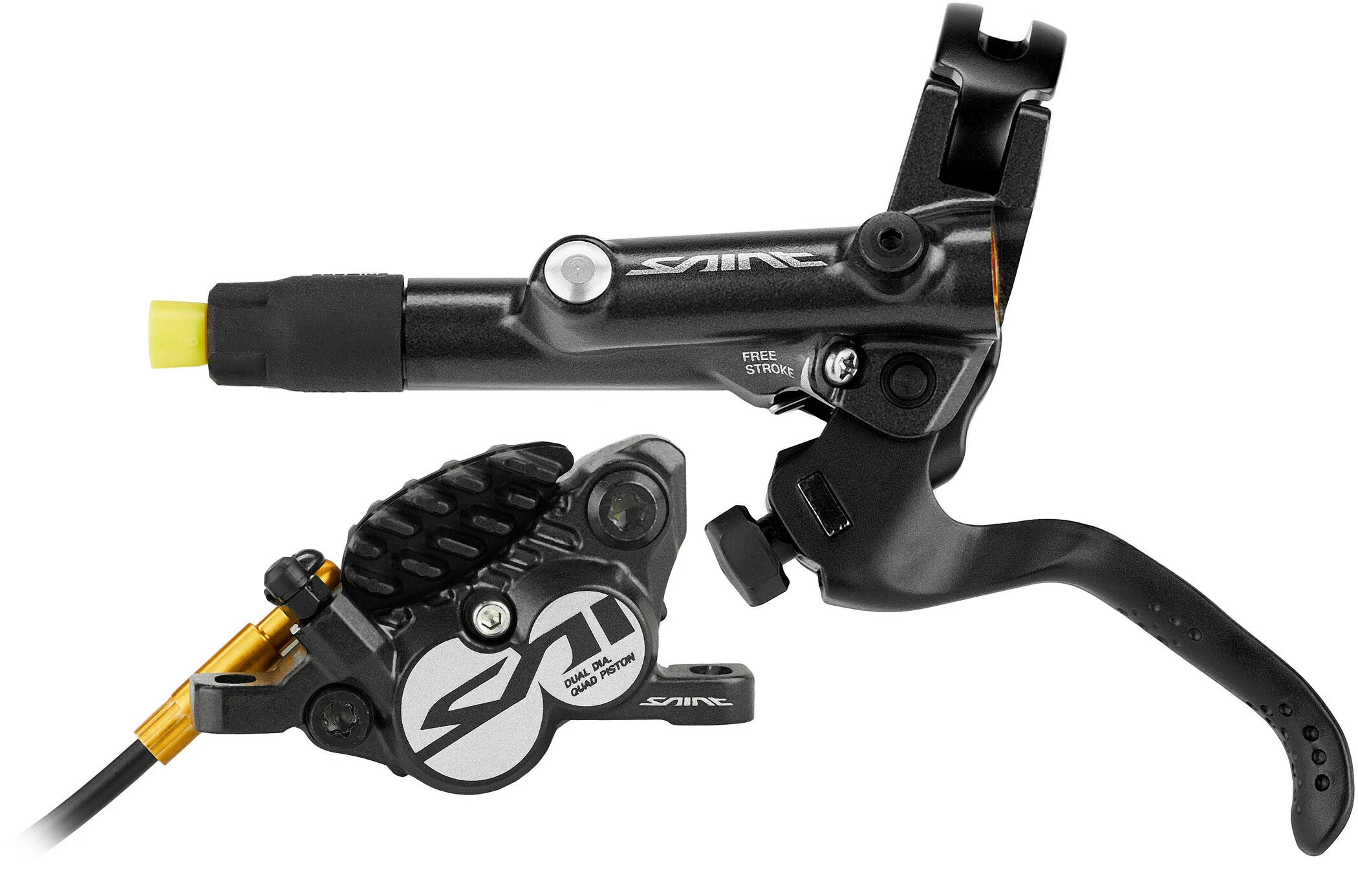 Shimano Saint BR-M820 Skivebremse Forhjul H03C Metall, Sort/sølv