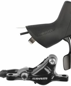 SRAM Apex 1 Road Skivebremse Baghjul Højre, Sort/sølv