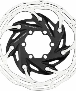 SRAM Centerline XR Rotor Bremseskive To-delt Afrundet Profil 6-hul, Sort/sølv